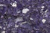 Purple Fluorite Crystal Cluster - Morocco #108717-2